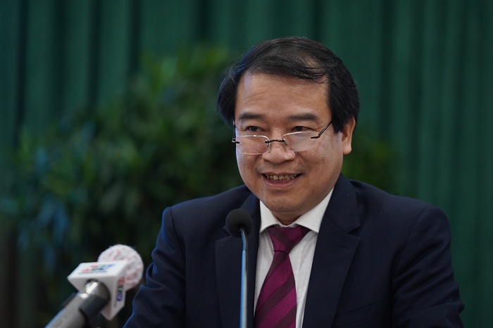 Ông Hà Văn Siêu – Phó Tổng cục trưởng Tổng cục Du lịch phát biểu chỉ đạo hội nghị.
